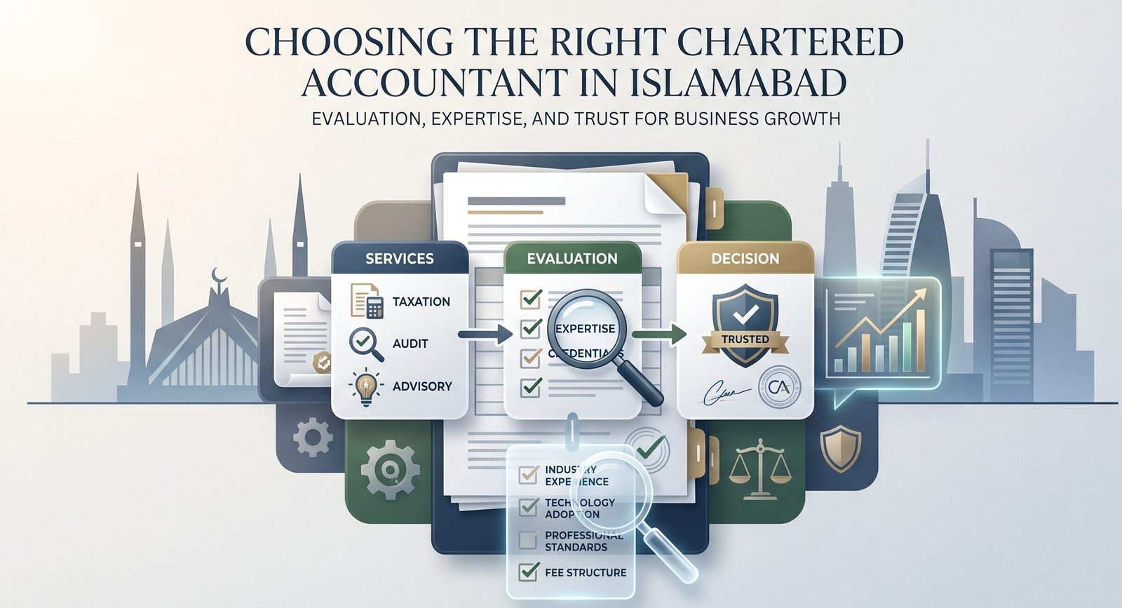How to choose Chartered Accountants in Islamabad